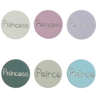 Scheibenperlen Prince Princess